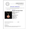 Image 4 : 18K Gold 2.42ct Ruby Pendant