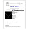 Image 4 : 14K Gold 0.16ctw Diamond Pendant