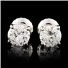 14K Gold 0.90ctw Diamond Earrings