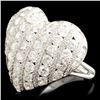 Image 2 : 18K Gold 6.34ctw Diamond Ring