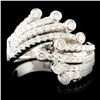 Image 1 : 18K Gold 1.20ctw Diamond Ring