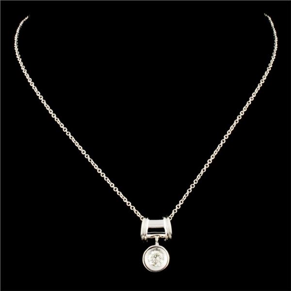 14K Gold 0.33ctw Diamond Pendant