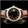 Rolex DateJust YG/SS Diamond Wristwatch