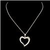 Image 2 : 14K Gold 0.45ctw Diamond Pendant