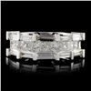 18K White Gold 1.20ctw Diamond Ring