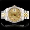 Rolex DateJust 116233 18K YG/SS Diamond 36MM Watch