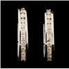 14K Gold 0.41ctw Diamond Earrings