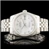 Rolex DateJust SS Diamond 36mm Wristwatch