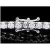 Image 2 : ^18k White Gold 5.00ct Diamond Bracelet