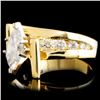 Image 2 : 18K Gold 1.60ctw Diamond Ring