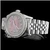 Image 2 : Rolex SS DateJust 36MM Diamond Wristwatch