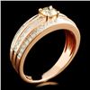 Image 1 : 14K Gold 1.02ctw Diamond Ring