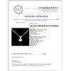 Image 4 : 14K Gold 0.05ctw Diamond Pendant