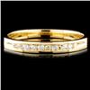 Image 1 : 14K Gold 0.16ctw Diamond Ring