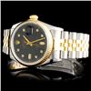 Image 2 : Rolex Two Tone DateJust Diamond 36MM Wristwatch