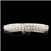 Image 2 : 14K Gold 3.31ctw Diamond Bracelet
