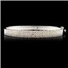 Image 1 : 14K Gold 2.26ctw Diamond Bangle