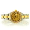 Image 1 : Rolex DateJust 18K/SS Diamond Roman Ladies