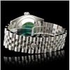 Image 6 : Rolex 18K & SS DateJust 116234 Rodium Roman Super