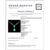 Image 4 : 18K Gold 25.31ctw Emerald & 3.78ctw Diamond Neckla
