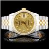 Rolex DateJust YG/SS Diamond 36mm Watch