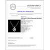 Image 4 : 18K Gold 3.29ctw Diamond Necklace