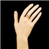 Image 4 : 14K Gold 0.88ct Ruby & 0.41ctw Diamond Ring
