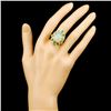 Image 4 : 18K Gold 7.29ct Opal & 0.58ctw Diamond Ring