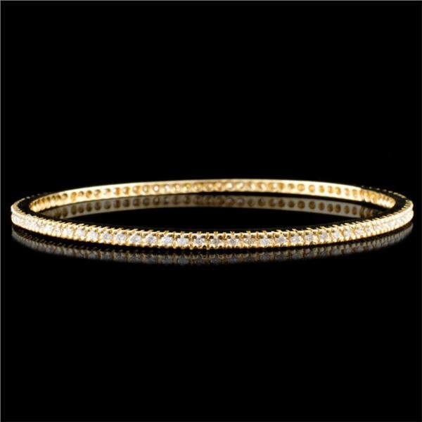 14K Gold 2.00ctw Diamond Bracelet