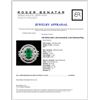 Image 4 : 14K White Gold 1.15ct Emerald & 1.14ct Diamond Rin