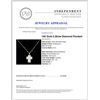 Image 4 : 14K Gold 2.35ctw Diamond Pendant