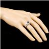 Image 3 : 18K Gold  1.35ct Fancy Color Diamond Ring