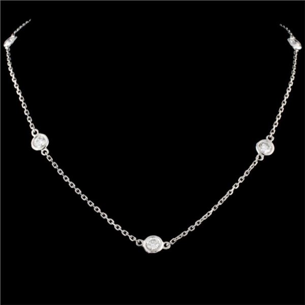 14K Gold 1.40ctw Diamond Necklace