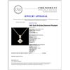 Image 4 : 14K Gold 0.43ctw Diamond Pendant