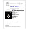 Image 4 : 14K Gold 0.41ctw Diamond Pendant