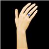 Image 4 : 18K Gold 2.78ct Tanzanite & 1.05ctw Diamond Ring