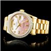Image 2 : Rolex Day-Date 18K YG 1.35ct Diamond Wristwatch
