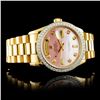 Image 4 : Rolex Day-Date 18K YG 1.35ct Diamond Wristwatch