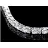 Image 2 : 18k White Gold 9.00ct Diamond Bracelet