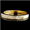 Image 2 : 14K Gold 0.28ctw Diamond Ring