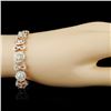 Image 3 : 18K Gold 8.55ctw Diamond Bracelet