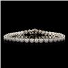 Image 1 : 14K Gold 3.28ctw Diamond Bracelet