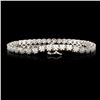 Image 2 : 14K Gold 3.28ctw Diamond Bracelet