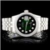 Rolex SS DateJust Diamond 36mm Wristwatch