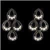 Image 1 : 14K Gold 6.09ctw Diamond Earrings