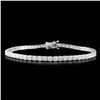 Image 1 : 14K Gold 3.02ctw Diamond Bracelet