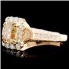 Image 2 : 18K Gold 2.26ctw Fancy Colored Diamond Ring