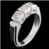 Image 1 : 18K Gold 0.65ctw Diamond Ring