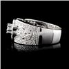 Image 3 : 18K White Gold 1.04ctw Diamond Ring