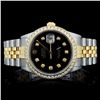 Image 1 : Rolex YG/SS DateJust Diamond 36MM Watch